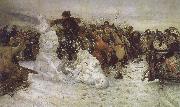 Vasily Surikov The Taking of the Snow oil